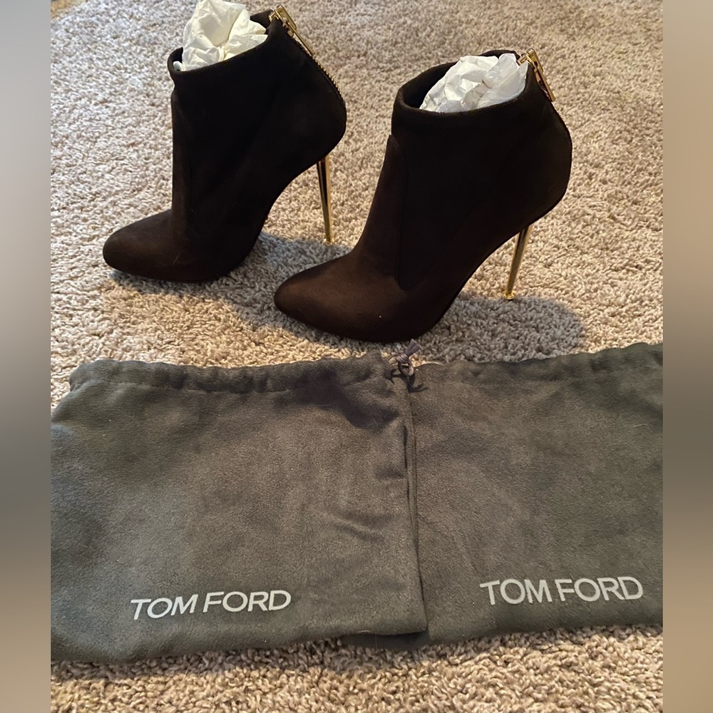 NWOT Authentic Tom Ford booties, size 37